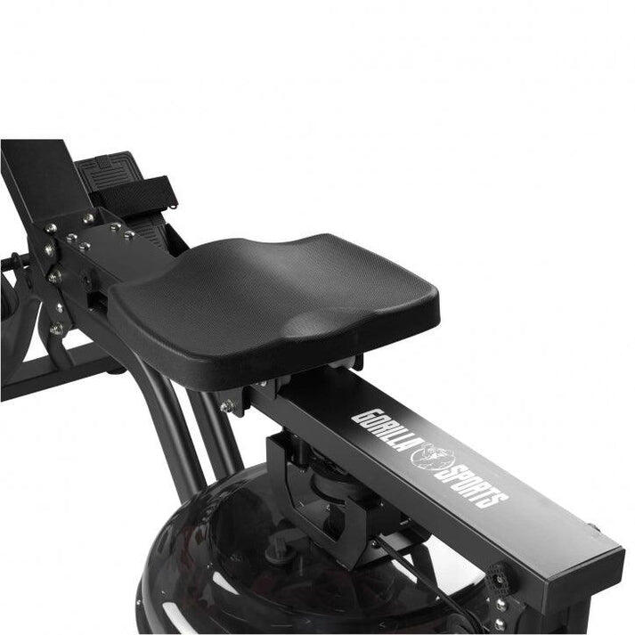 GORILLA SPORTS Wasserrudergerät mit Trainingscomputer 5/7