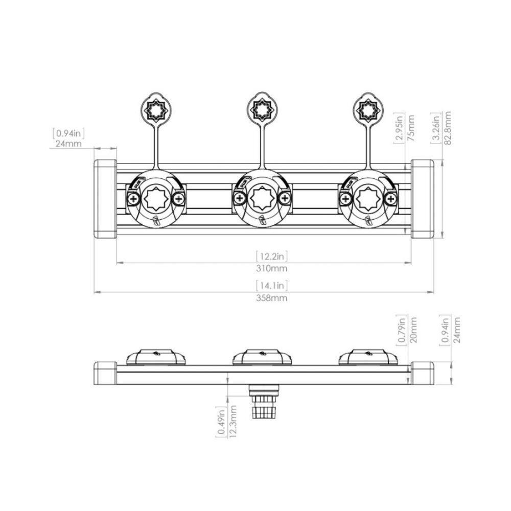 Tracport Dash 350 - Railblaza 4/4