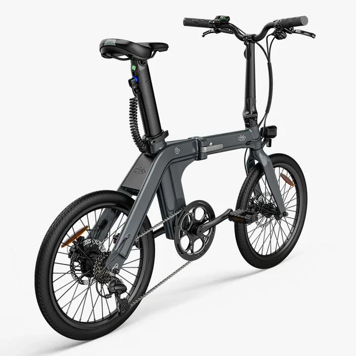 Bicicleta Elétrica Fiido D11 - 250W - Cinza 3/7