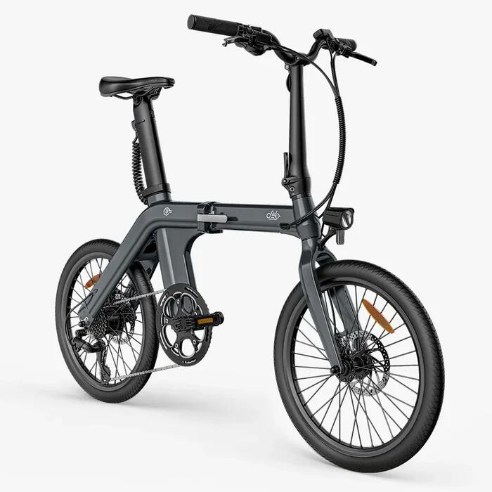 Bicicleta Elétrica Fiido D11 - 250W - Cinza 2/7