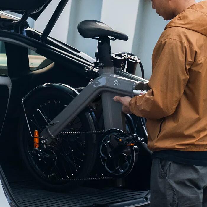 Bicicleta Elétrica Fiido D11 - 250W - Cinza 7/7