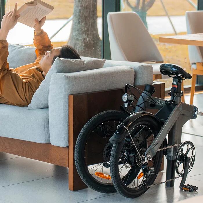 Bicicleta Elétrica Fiido D11 - 250W - Cinza 5/7