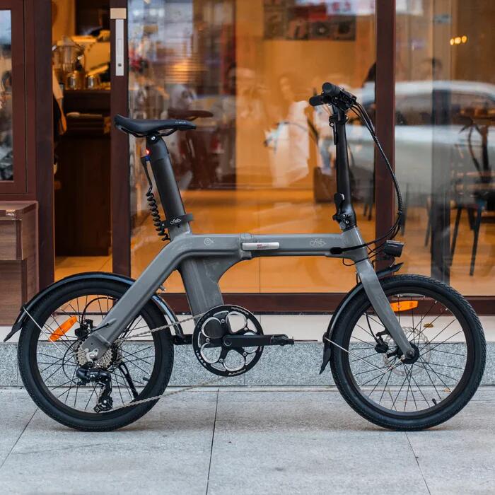 Bicicleta Elétrica Fiido D11 - 250W - Cinza 4/7