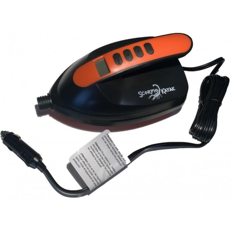 POMPKA ELEKTRYCZNA DO POMPOWANIA KAJAKA SUP SCORPIO KAYAK HT-781 12V 0-16 PSI 2/5