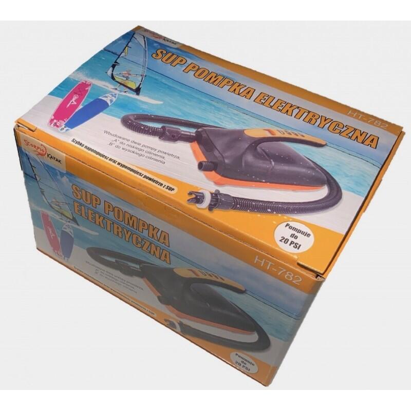 POMPKA ELEKTRYCZNA DO POMPOWANIA KAJAKA SUP SCORPIO KAYAK HT-782 0-20 PSI 6/6