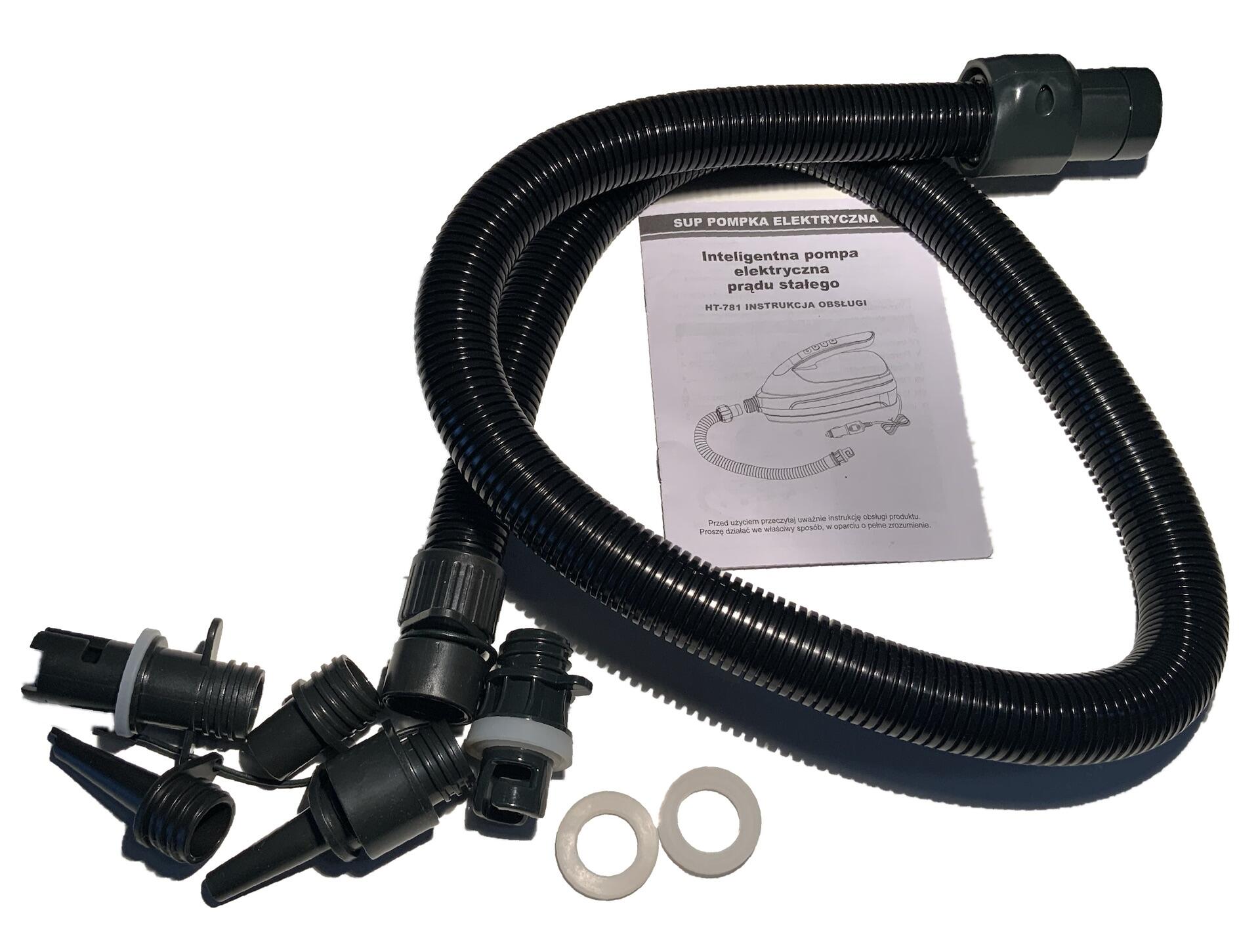 POMPKA ELEKTRYCZNA DO POMPOWANIA KAJAKA SUP SCORPIO KAYAK HT-781 12V 0-16 PSI 4/5
