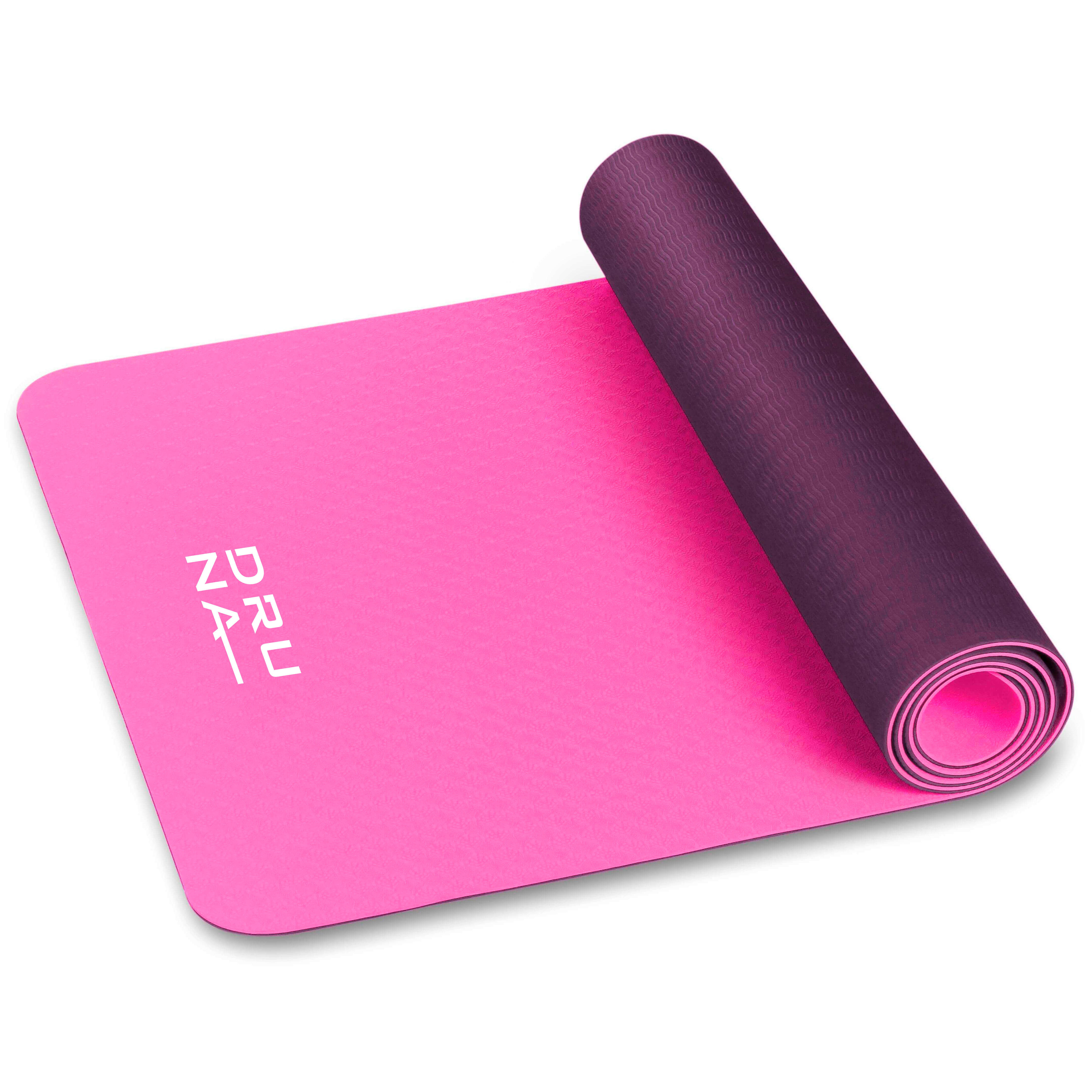 INDIGO SPORTS Podložka na jógu a fitness oboustranná TPE INDIGO 173 x 61 x 0,5 cm