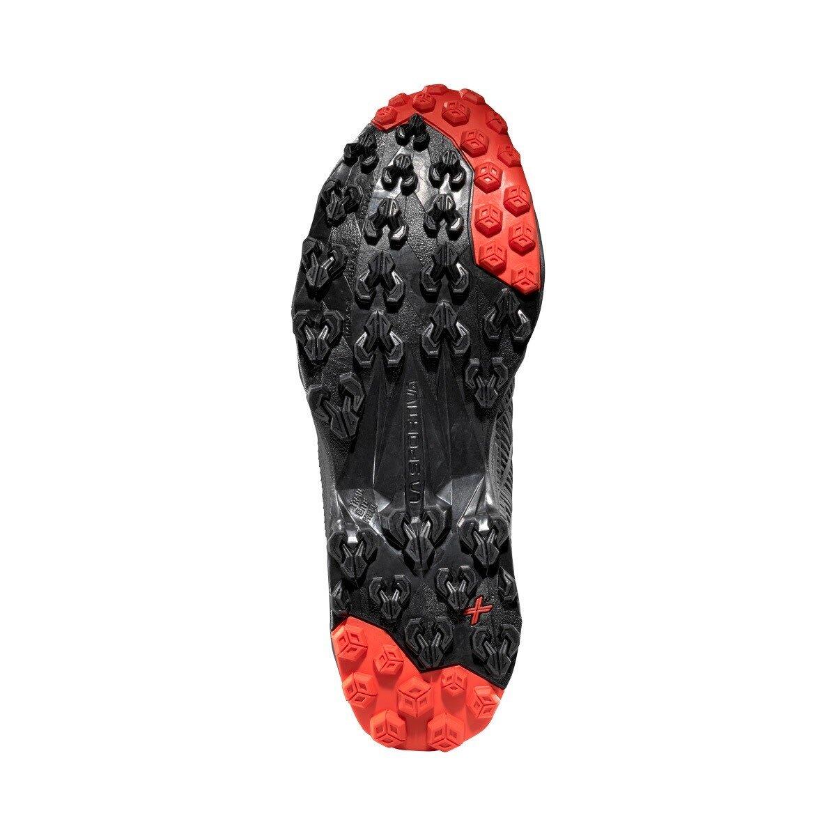Zapatillas Trailrunning Hombre - LA SPORTIVA Akyra II  - Carbon/Cherry Tomato 3/3