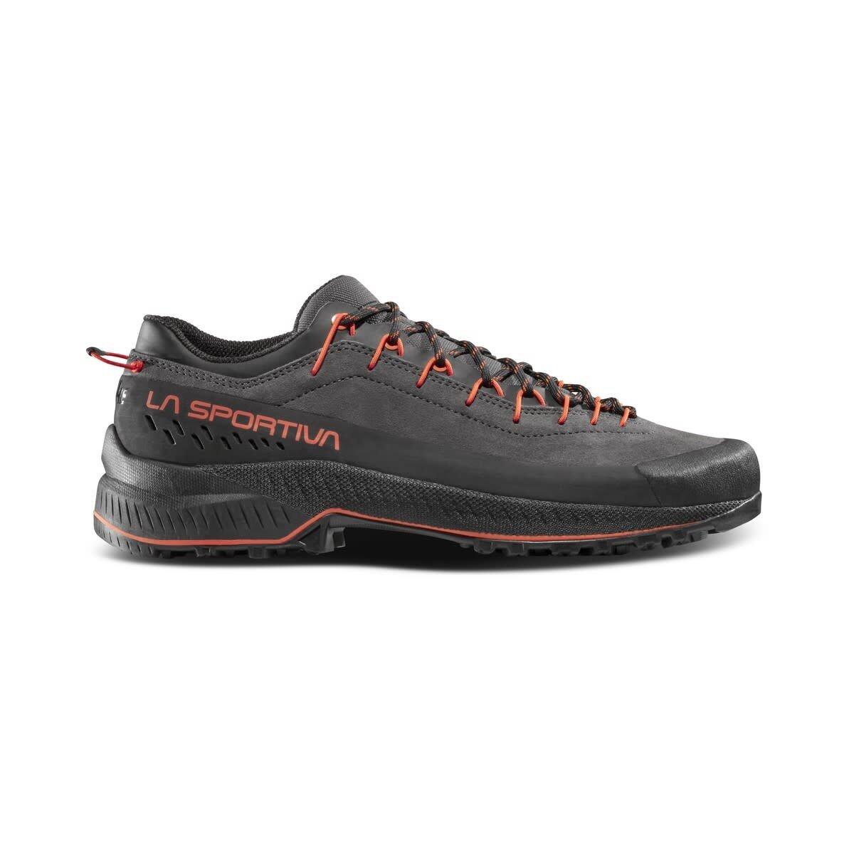 La Sportiva - Chaussures De Randonnee Homme - La Sportiva Tx4 Evo - Carbon/cherry Tomato - Chaussures De Sport - Gris|noir|orange - 45 - Decathlon