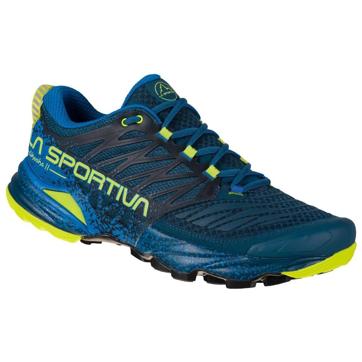 LA SPORTIVA Akasha II - Storm Blue/Lime Punch 2/7
