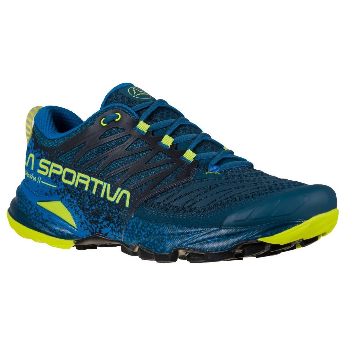 LA SPORTIVA Akasha II - Storm Blue/Lime Punch 7/7