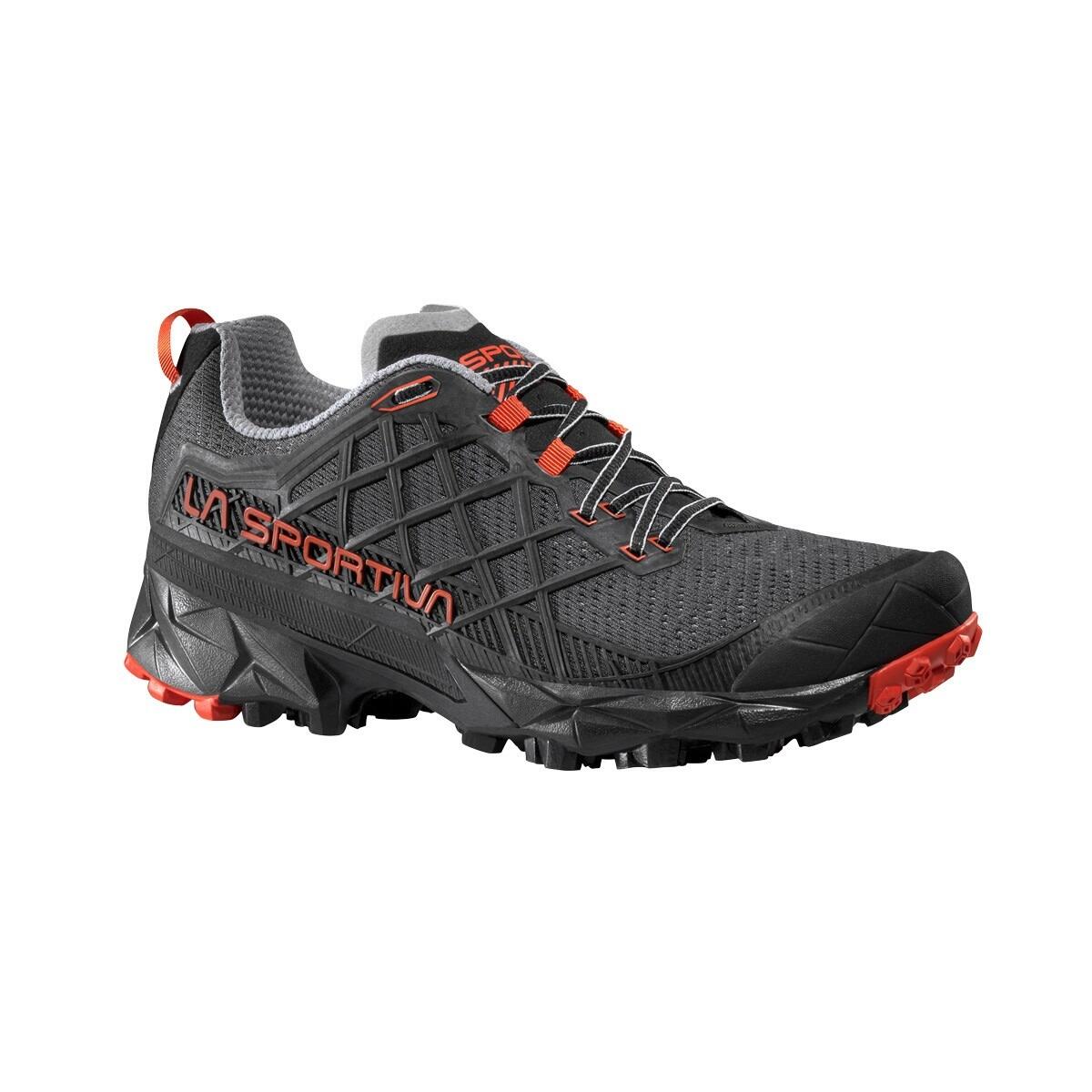 LA SPORTIVA Akyra II  - Carbon/Cherry Tomato 2/4