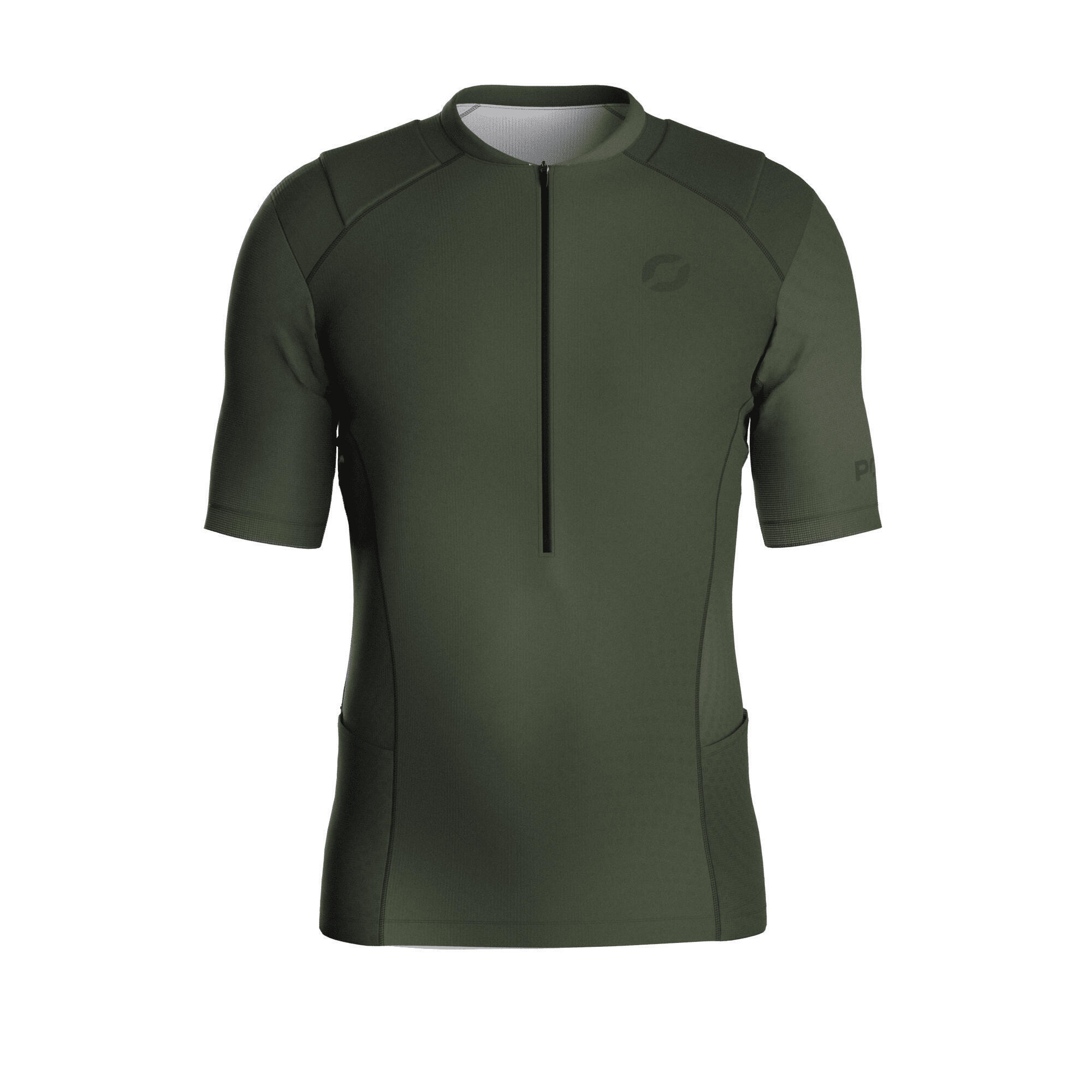 Poli - Maillot Trail Homme Phosphene - T-shirt Manches Courtes - Vert - Decathlon