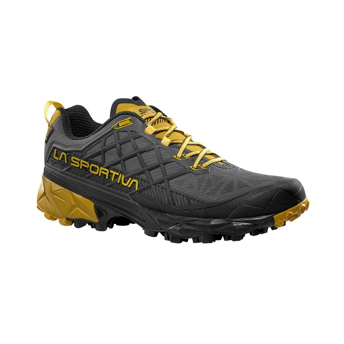 Zapatillas Trailrunning Hombre - LA SPORTIVA Akyra II GTX - Carbon/Bamboo 2/3
