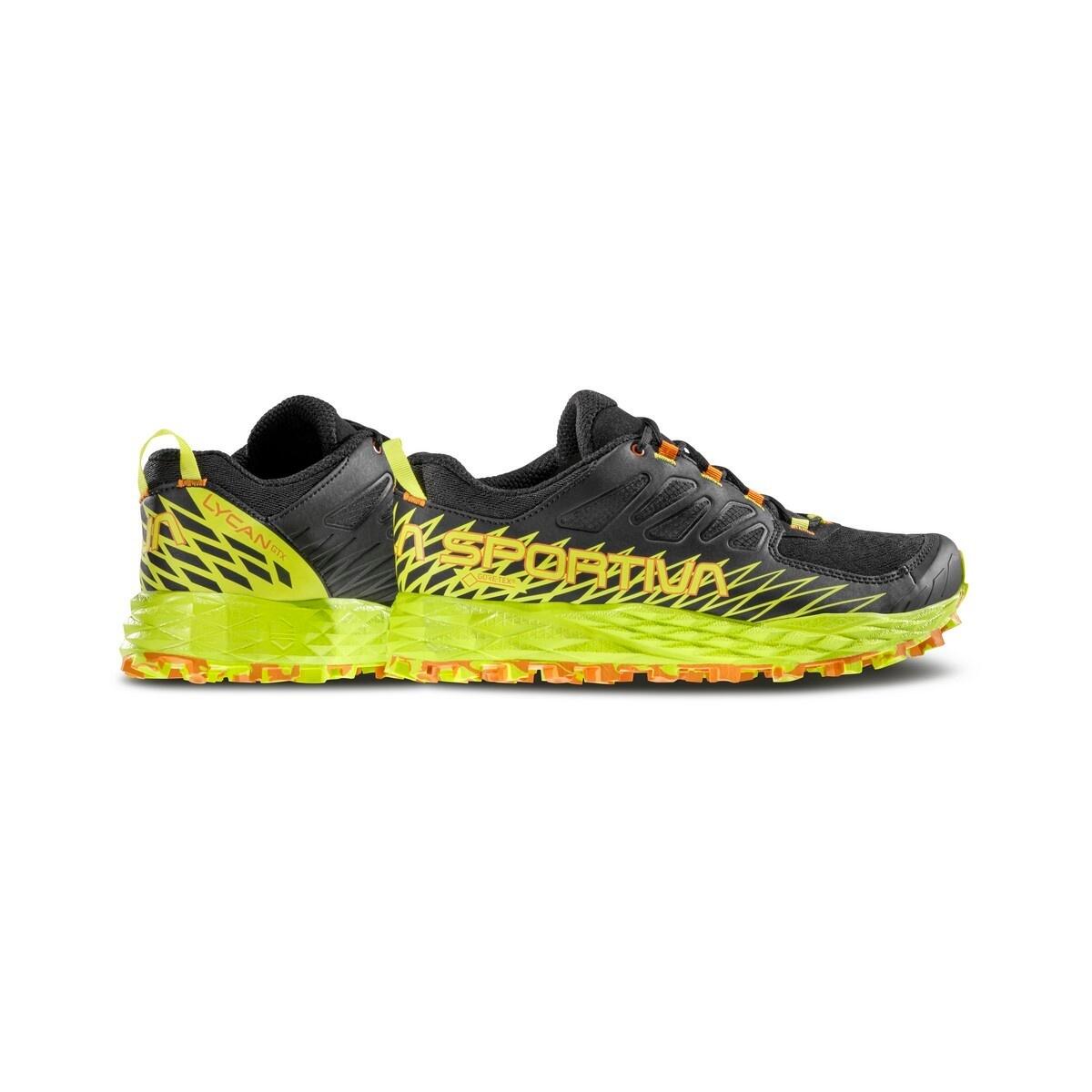 Calcado De Trailrunning Homem - LA SPORTIVA Lycan Gtx - Black/Lime Punch 5/8