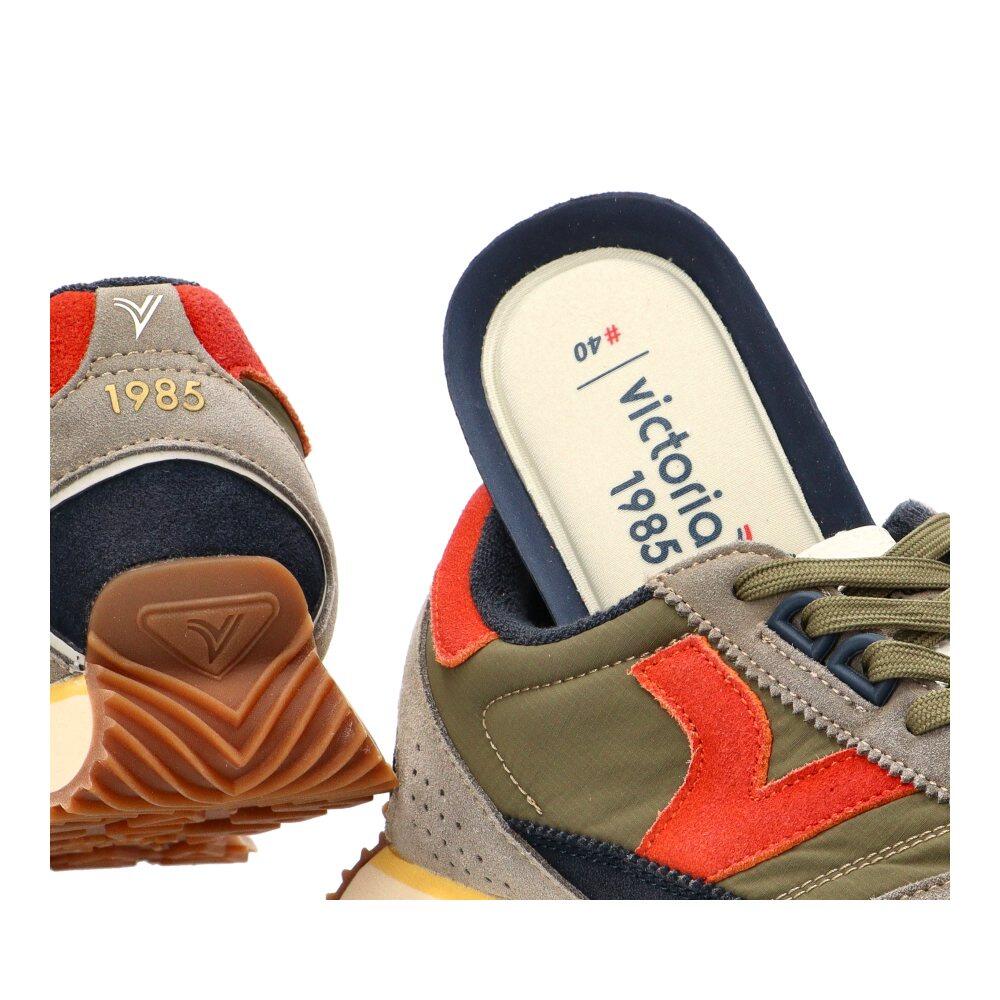 Deportivas Casual Hombre Suela Plana - Modelo 8812100 Kakhi 6/6