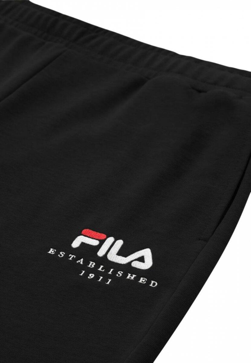 Fila spodnie dresowe Valsera regular logo sweatpants FAU0228.80010 XL czarny 3/3