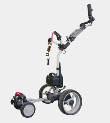 Generalüberholter weißer elektrischer Trolem TKARRA Trolley