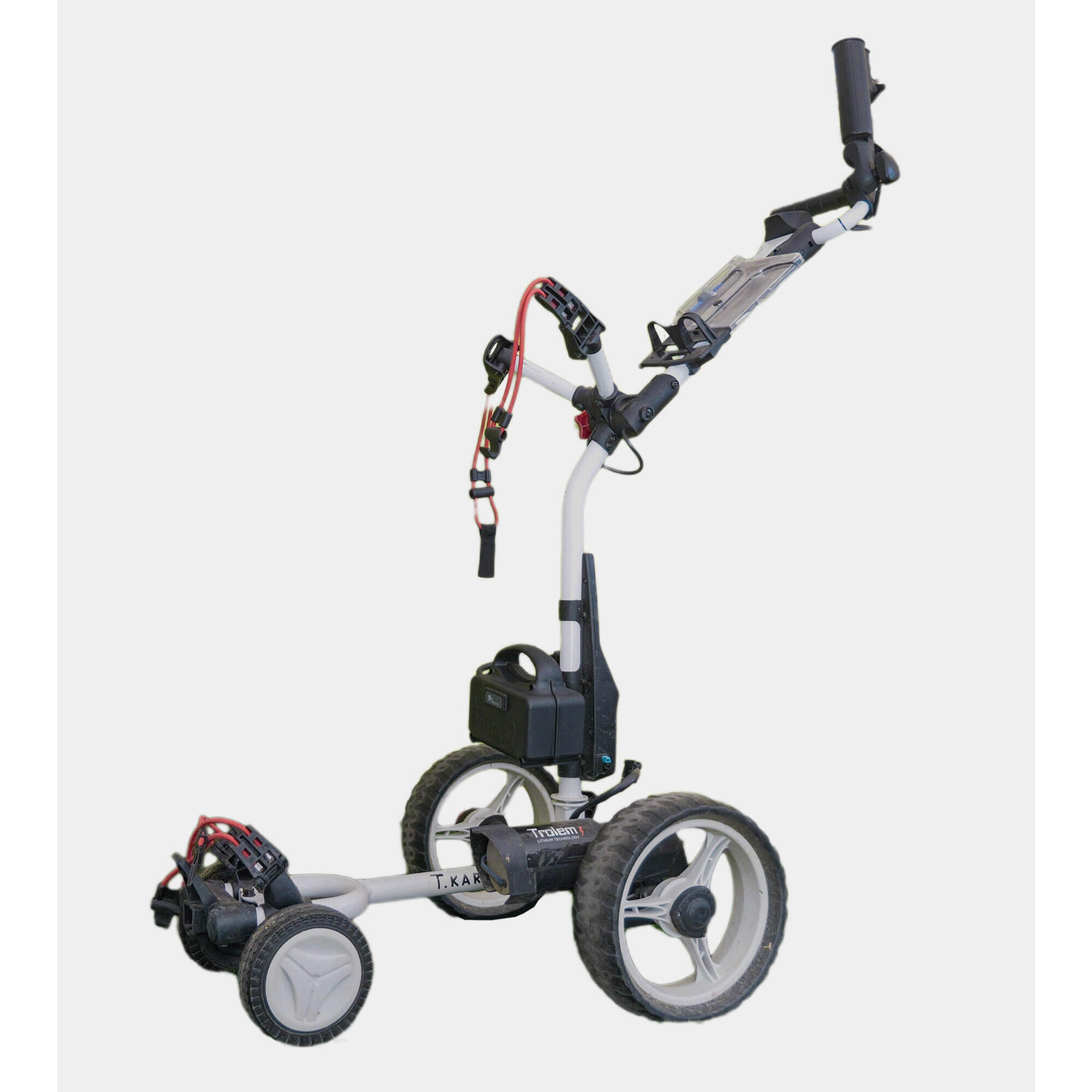 Trolem - Chariot Électrique Trolem Tkarra Blanc Reconditionné - Chariot De Golf - Noir - No Size - Decathlon