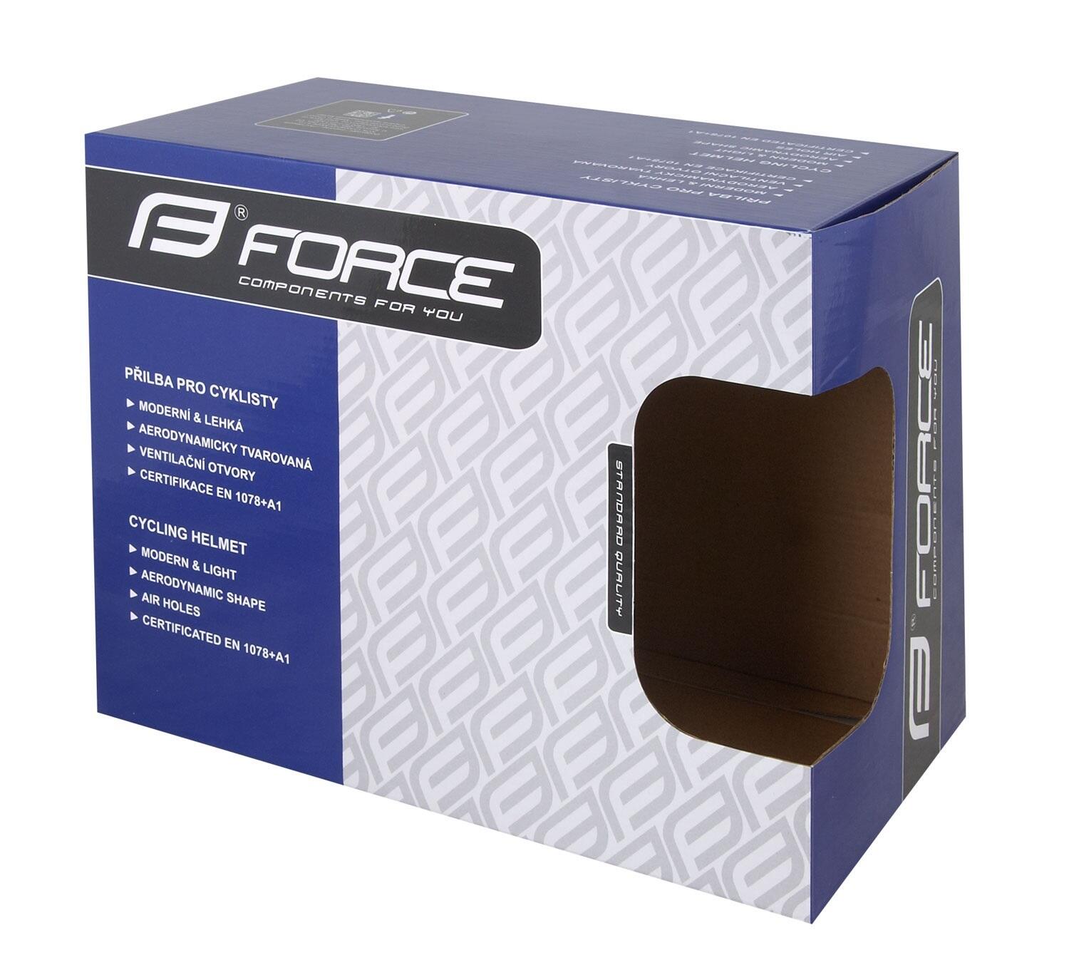 Casco Force Rex Nero/Giallo Fluo 5/5
