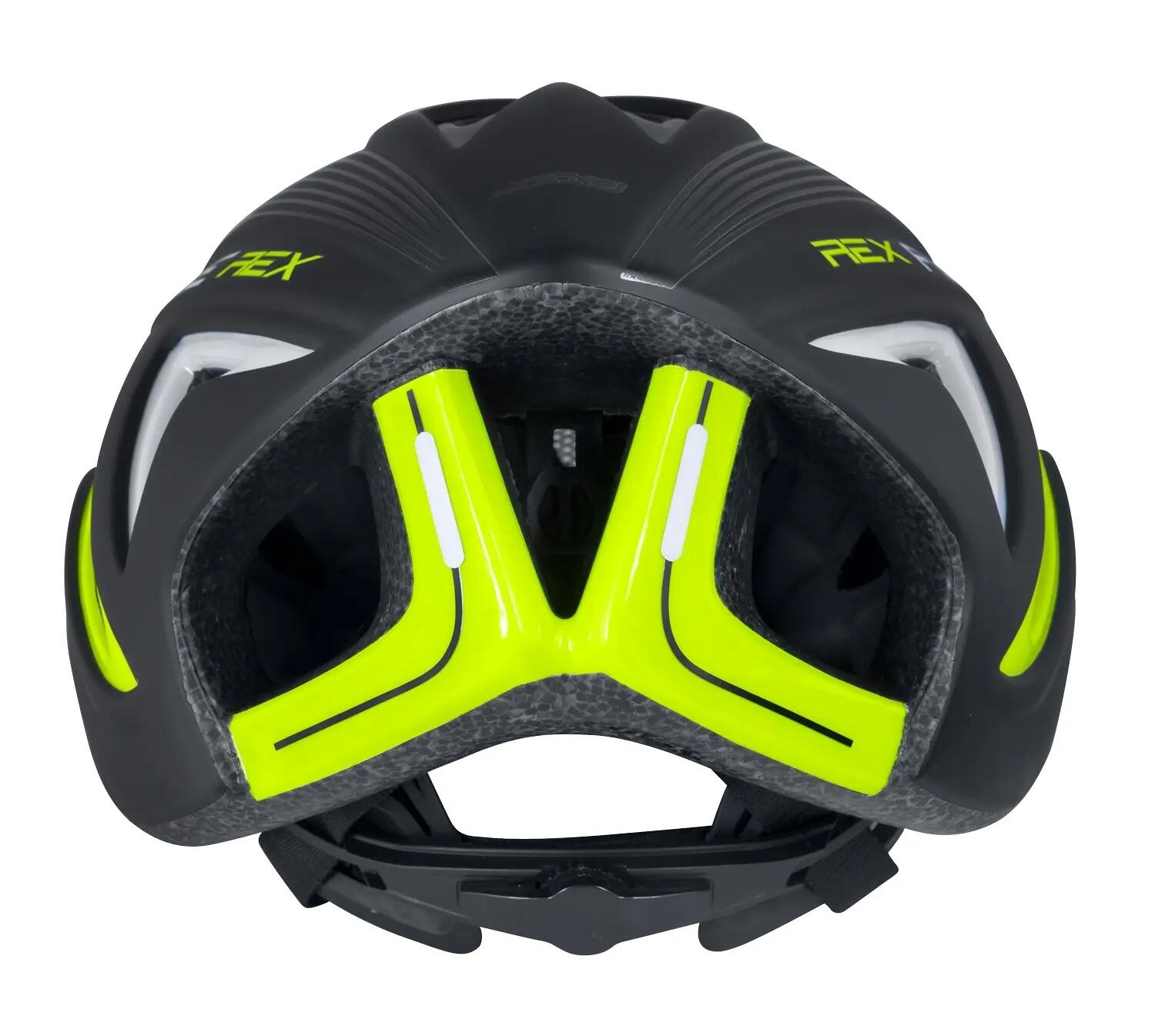 Casco Force Rex Nero/Giallo Fluo 3/5