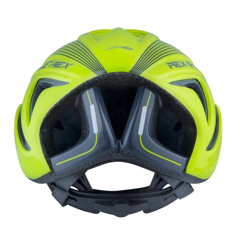 Casca Force Rex Galben Fluo/Negru S/M