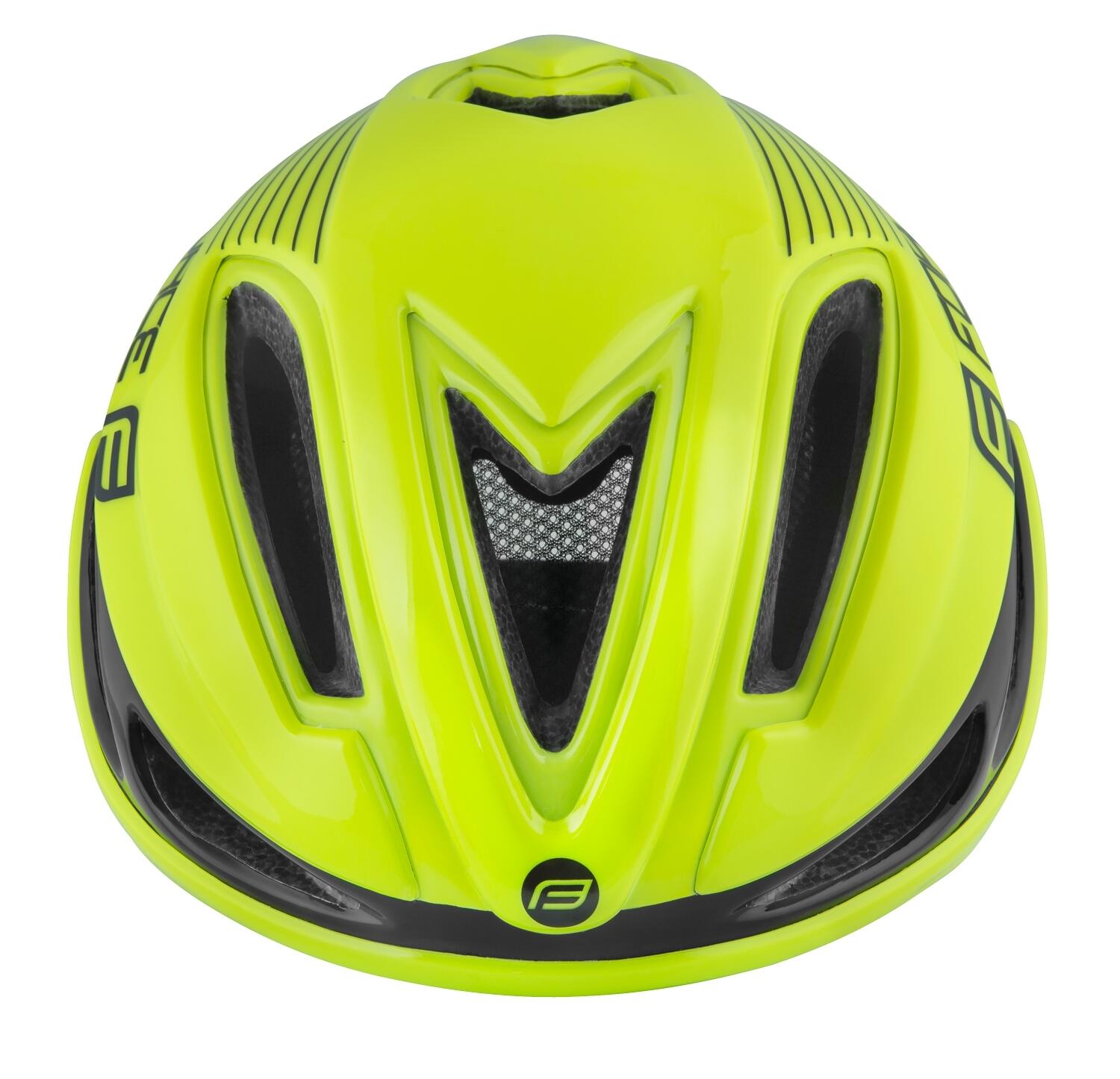 Casca Force Rex Galben Fluo/Negru S/M 4/5