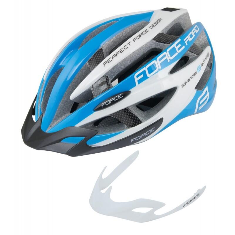 Casca Force Road albastru/alb S-M