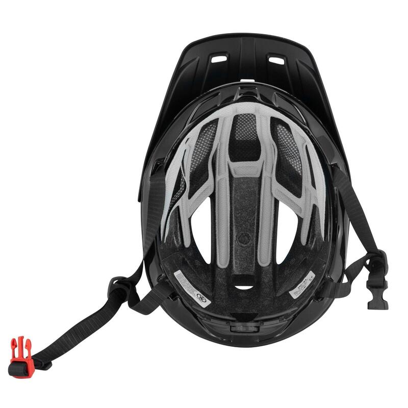 Casca Force Aves MTB E-bike, Alb-Negru, L-XL
