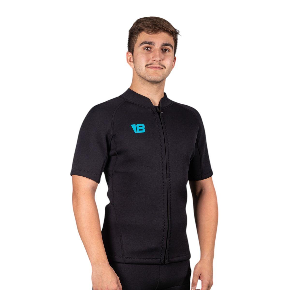Jaqueta de neoprene masculina Ocean Be Wave tamanho XL 2/6