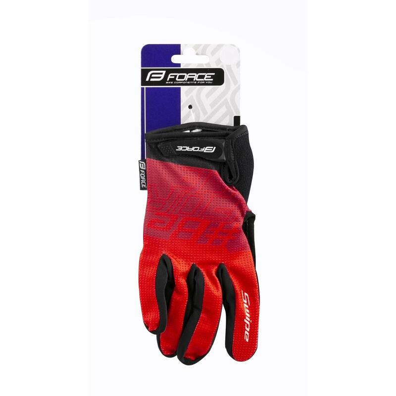 Manusi Force MTB Swipe, rosu XXL