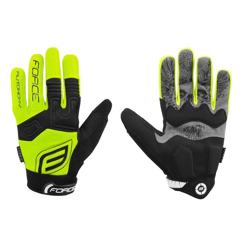 Manusi MTB Force Autonomy Galben Fluo XL