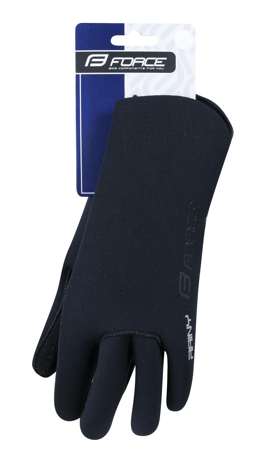 Manusi neopren Force Rainy Negre XXL