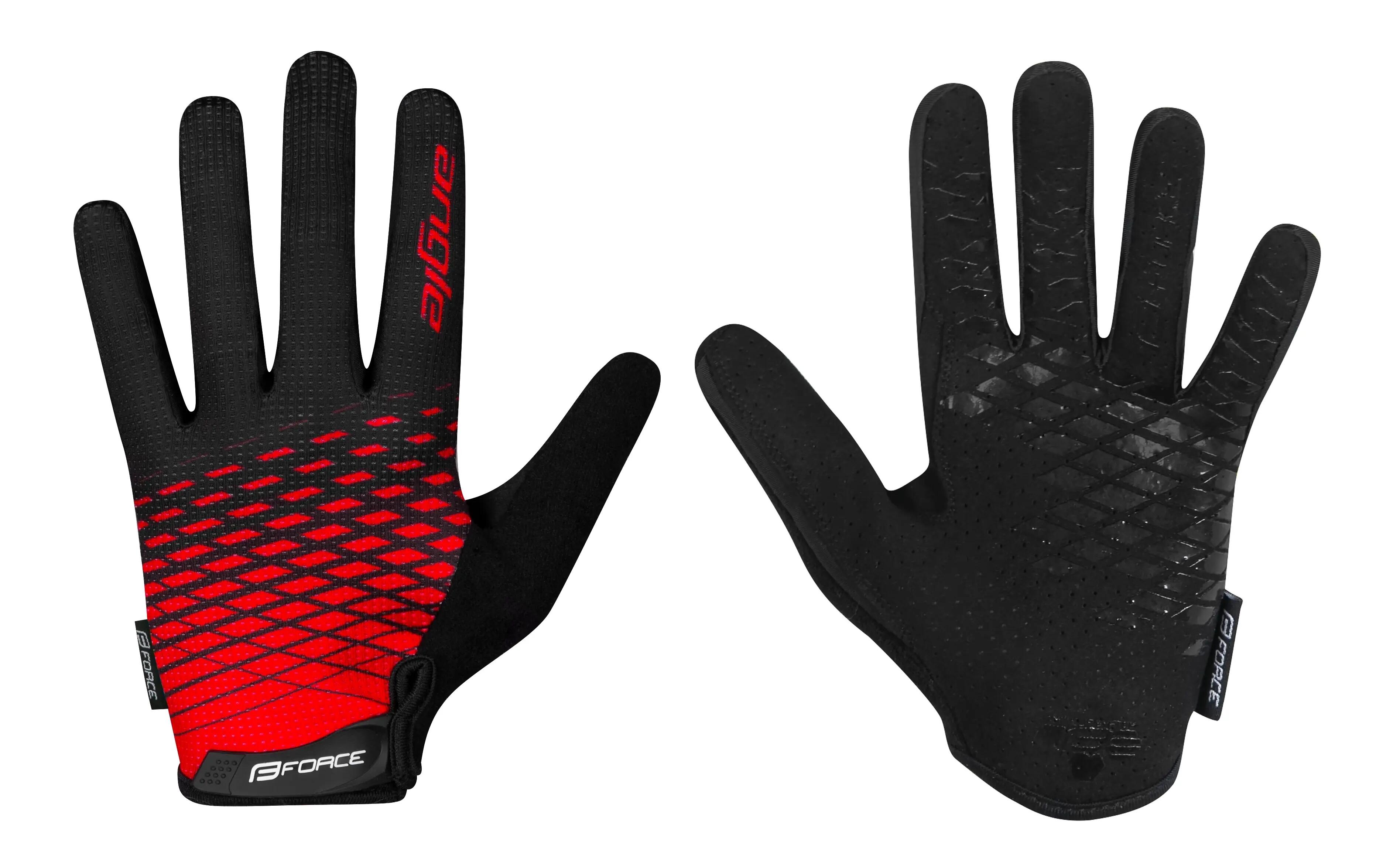 Manusi Force MTB Angle, rosu/negru XXL - Imagine 1