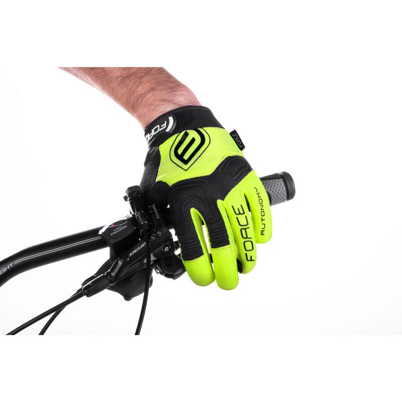 Manusi MTB Force Autonomy Galben Fluo M