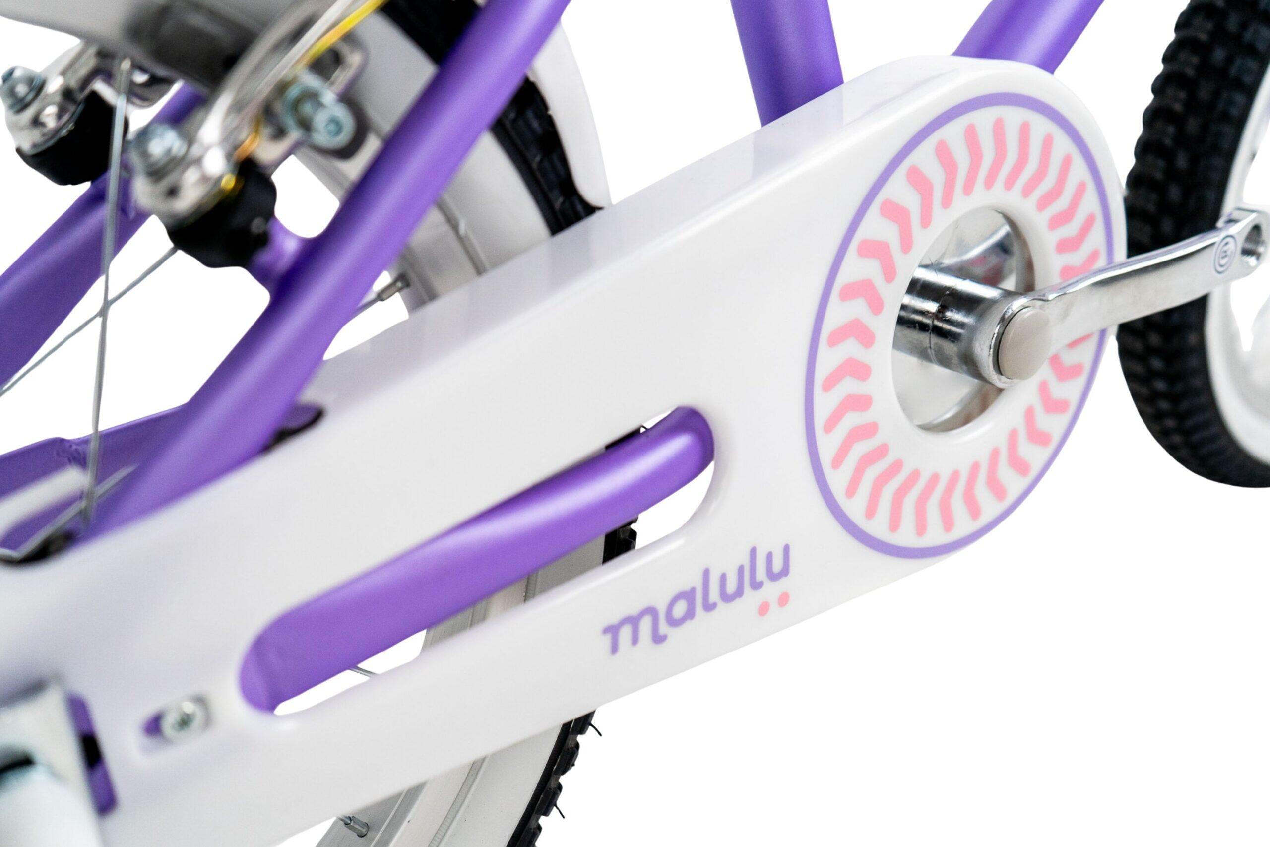 Bicicleta infantil MALULU 16 polegadas RALI cor lilás 4/4