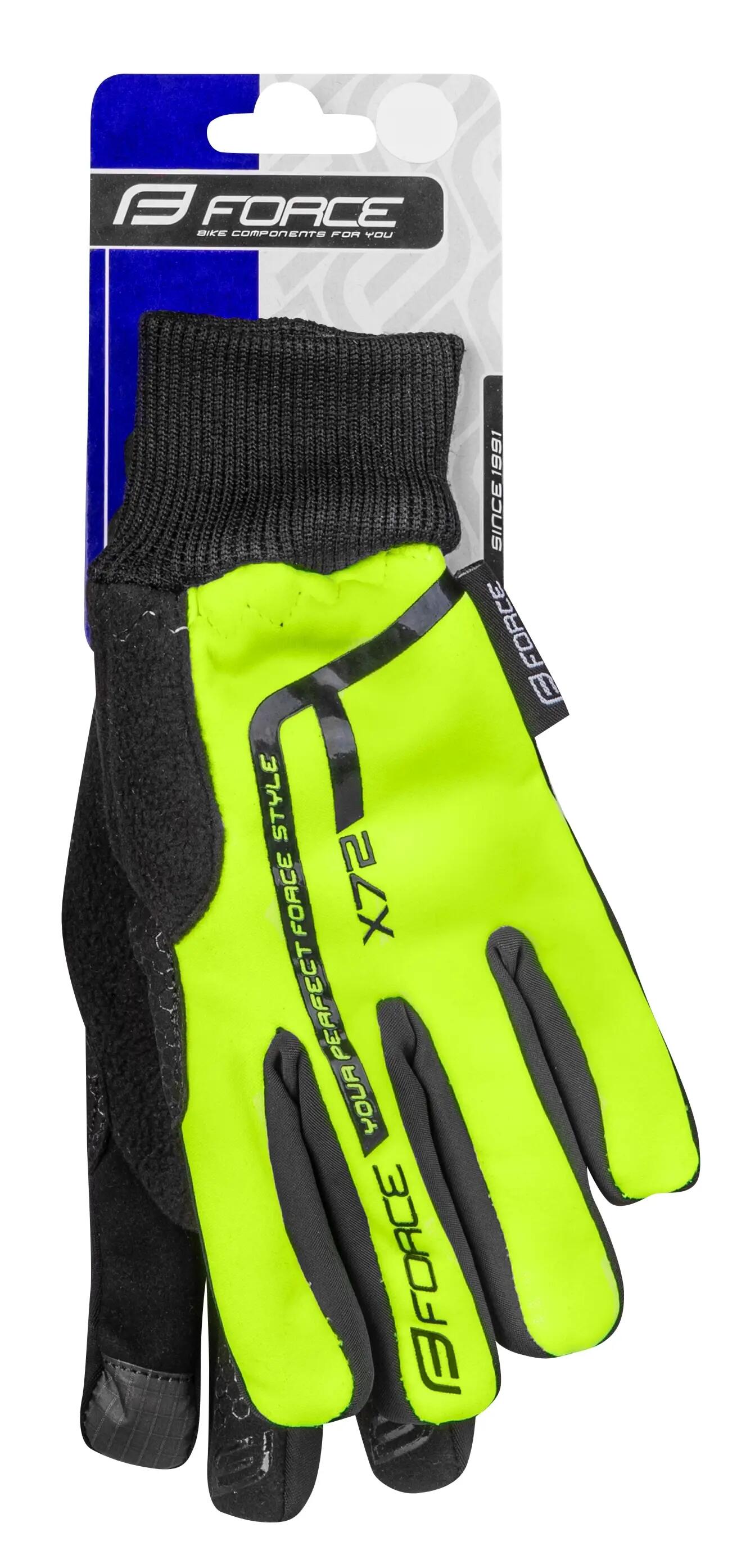 Manusi iarna Copii Force X72 Fluo L 2/3