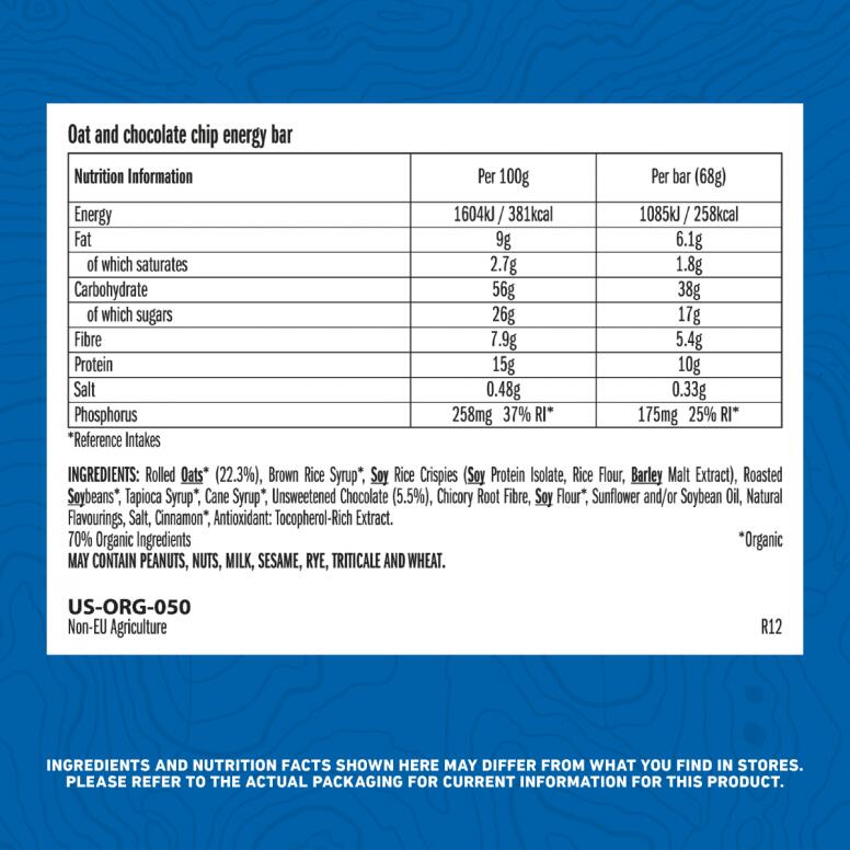 Barre énergétique 68g Clif Bar (lot de 12) 7/7