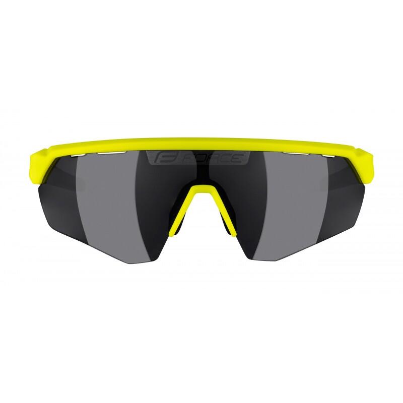 Ochelari Force Enigma, lentila neagra, fluo/negru mat