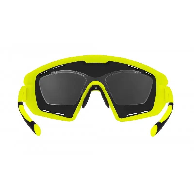 Ochelari Force Ombro Plus, lentila neagra, fluo mat 4/7