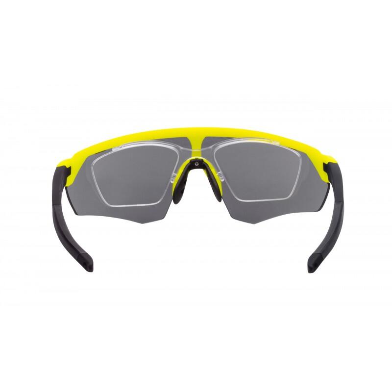 Ochelari Force Enigma, lentila neagra, fluo/negru mat