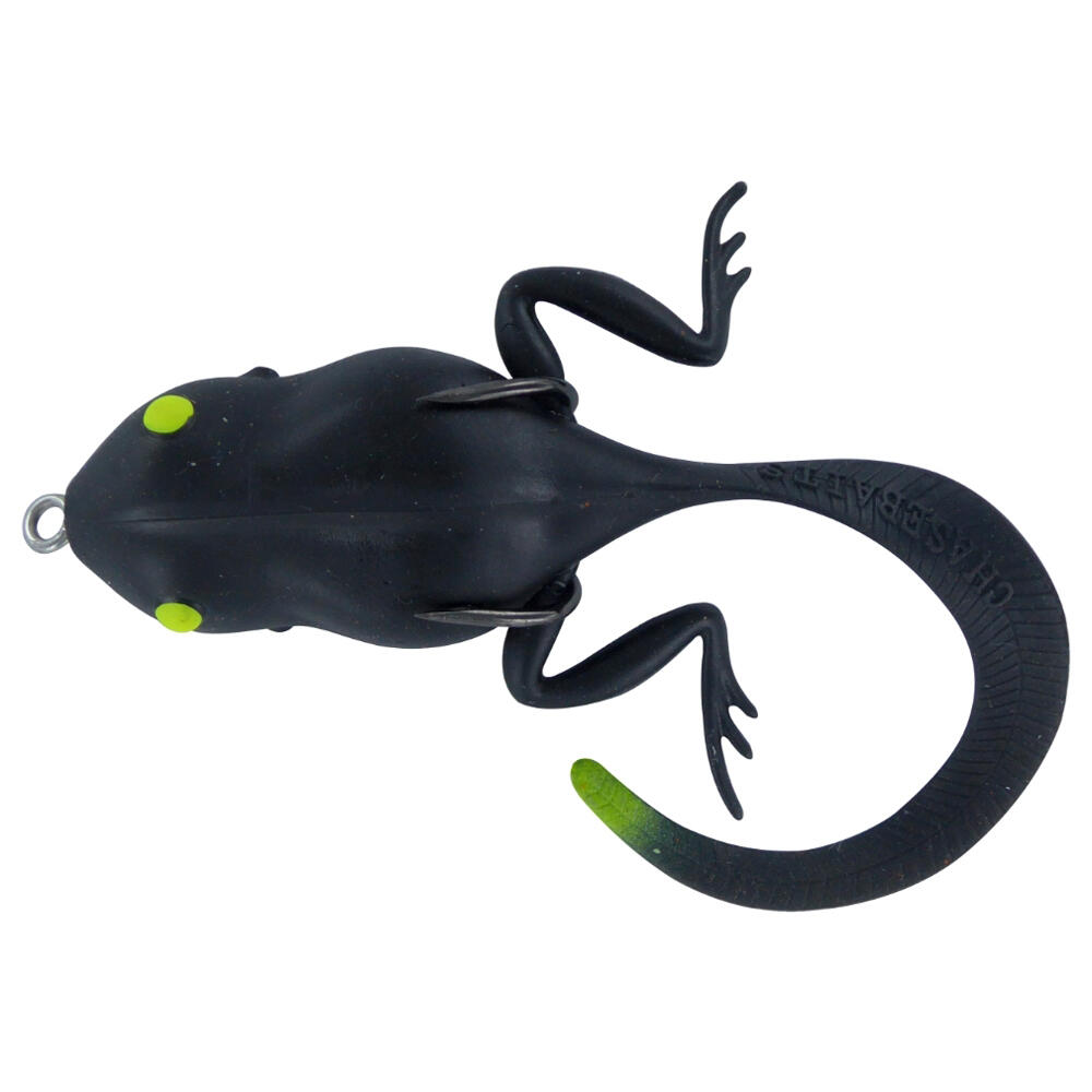 Chasebaits Lures Wiggle Bomb 35mm Weedless Double Hook 2Pcs Fishing Lure - Ninja