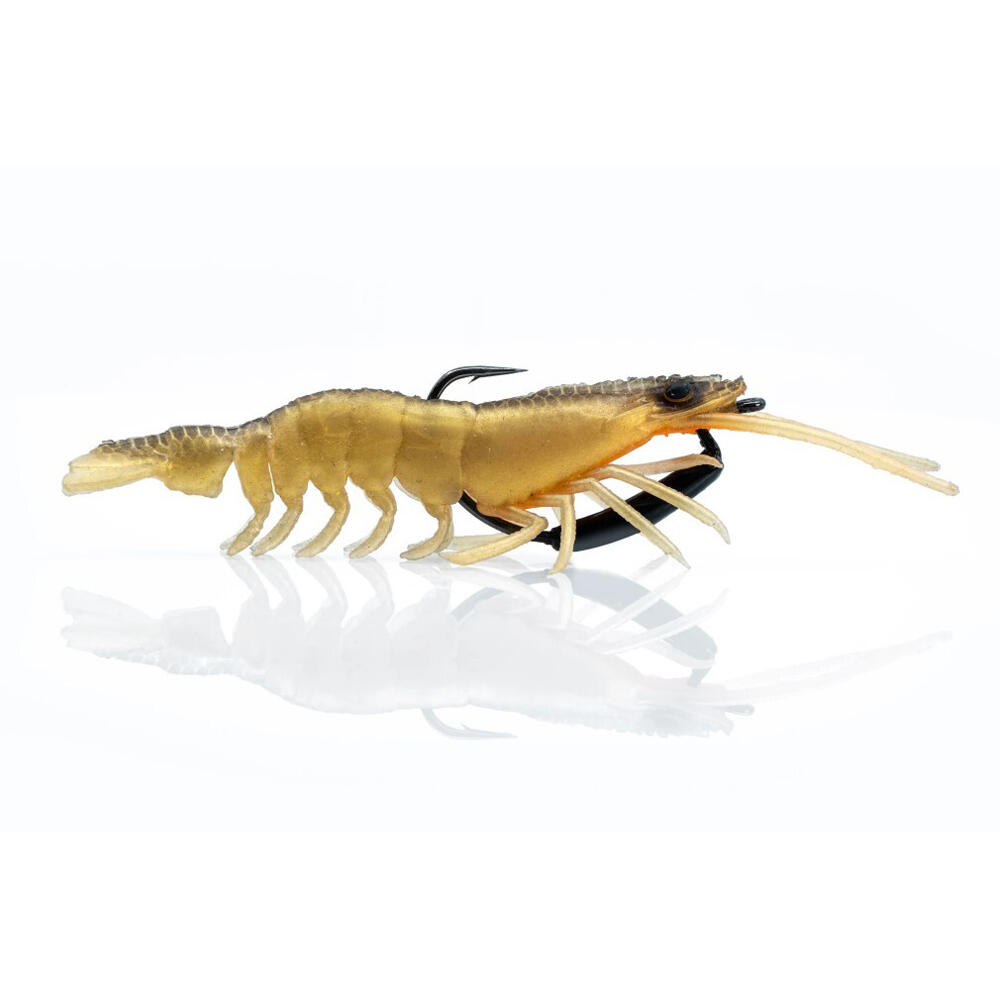 125mm Chasebaits Flick Prawn Lure - 8gm Soft Plastic Fishing Lure - Nugget