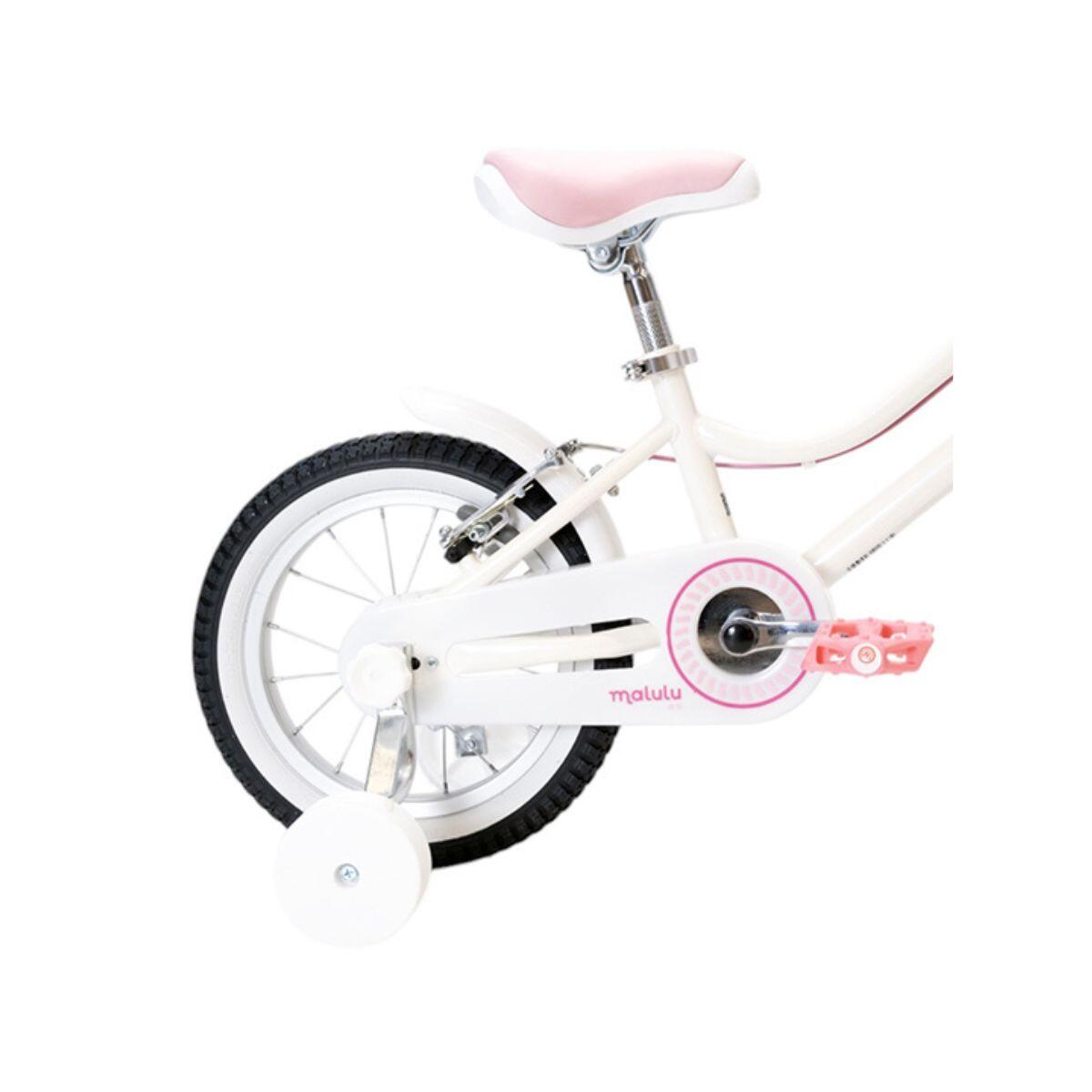 Bicicleta infantil MALULU 14 polegadas RALI color branca 2/4