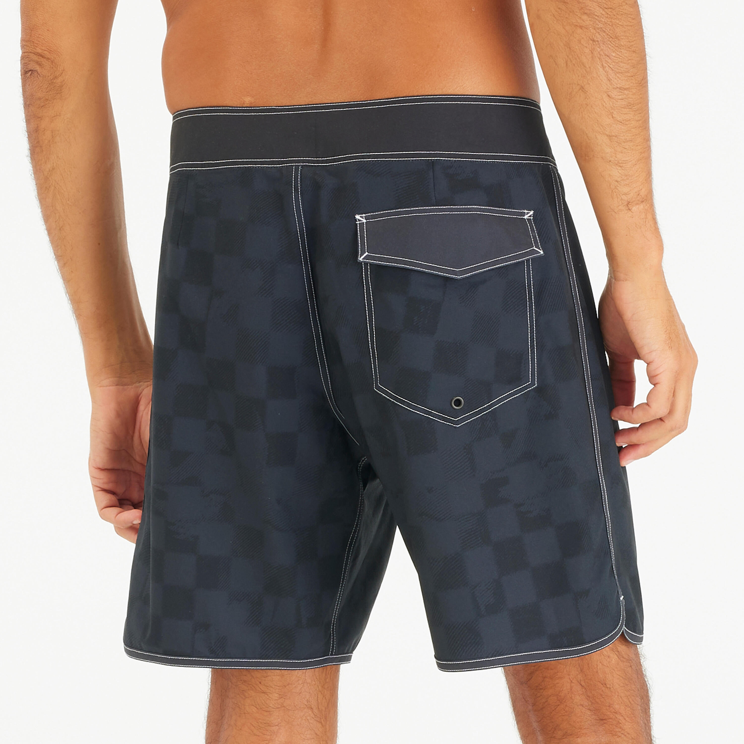 Second Life - Spodenki surfingowe męskie Decathlon 500 Checky 18" - Stan Dobry 5/7