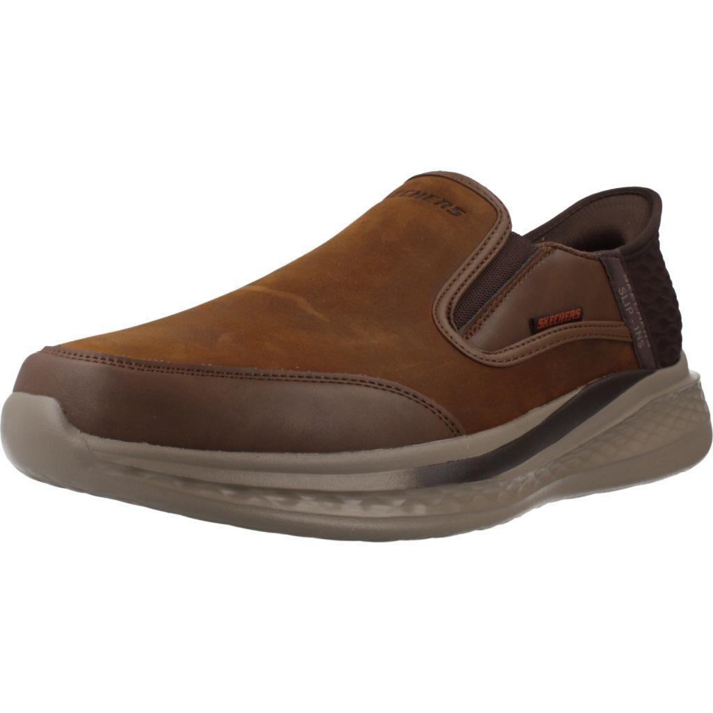 Skechers - Baskets Skechers Modèle Slade - Cooper Slip-ins Couleur Marron - Chaussures De Sport - Marron - Decathlon