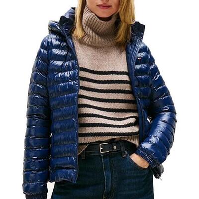 Jackett Tommy Hilfiger Modell Lw Padded Slim Jacket Farbe Blau