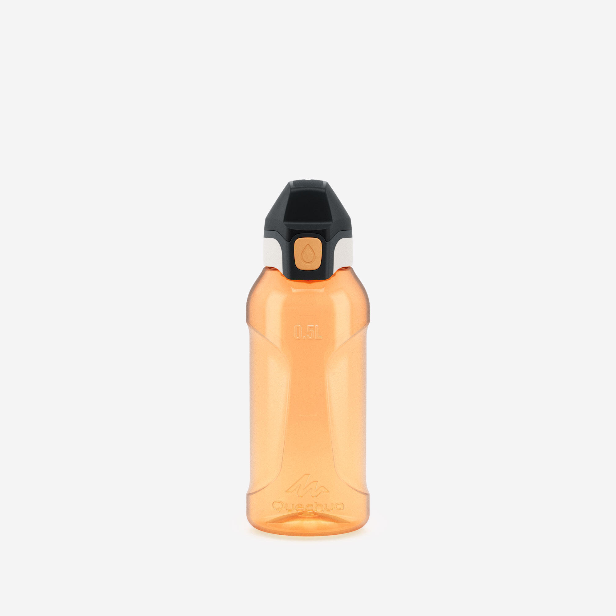 Quechua - Seconde Vie - Gourde 500 Enfant 0,5l Ecozen® Avec Bouchon... - Excellent - Gourde - Incolore|orange - Taille Unique - Decathlon