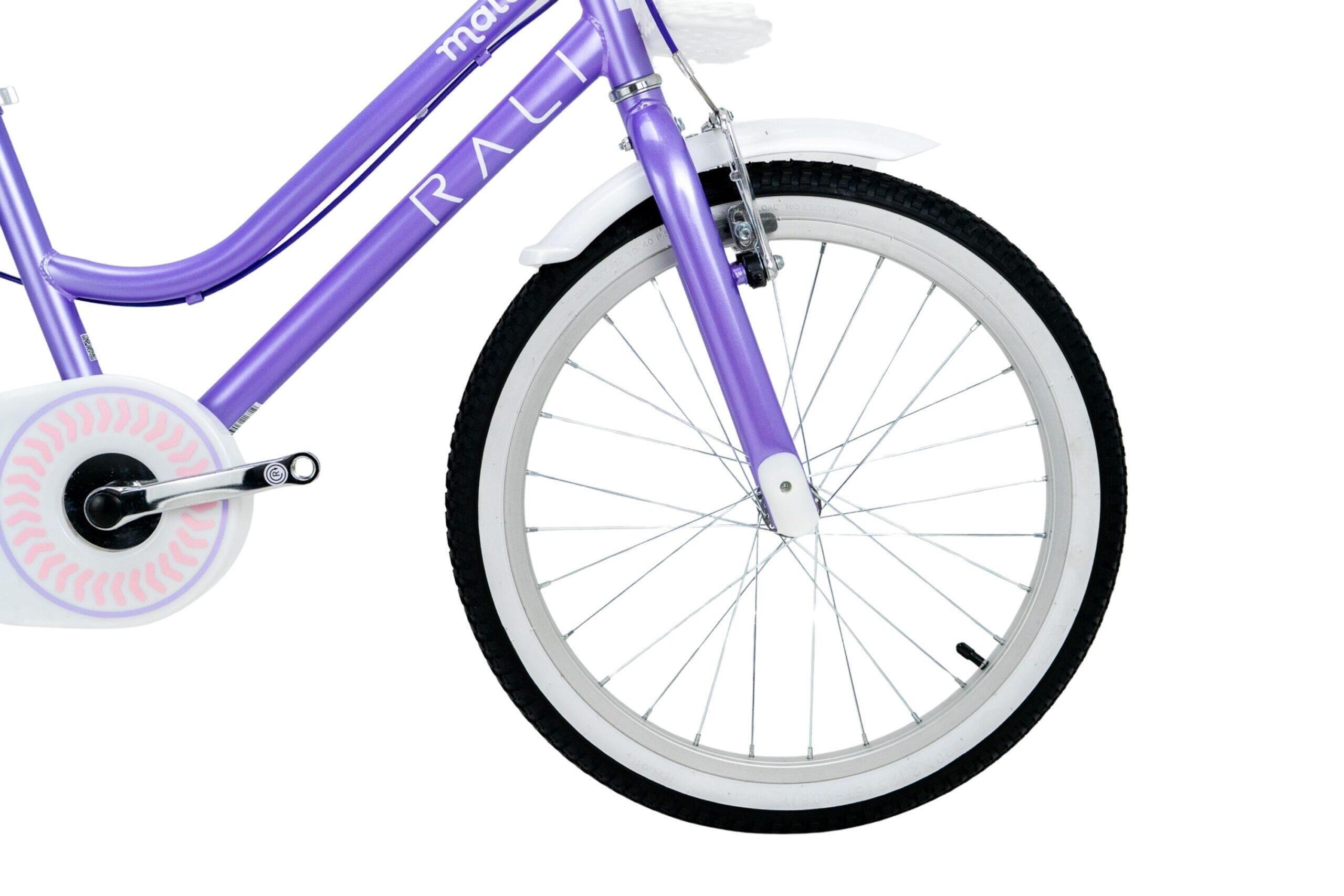 Bicicleta infantil MALULU 20 pulgadas RALI color lilás 4/5