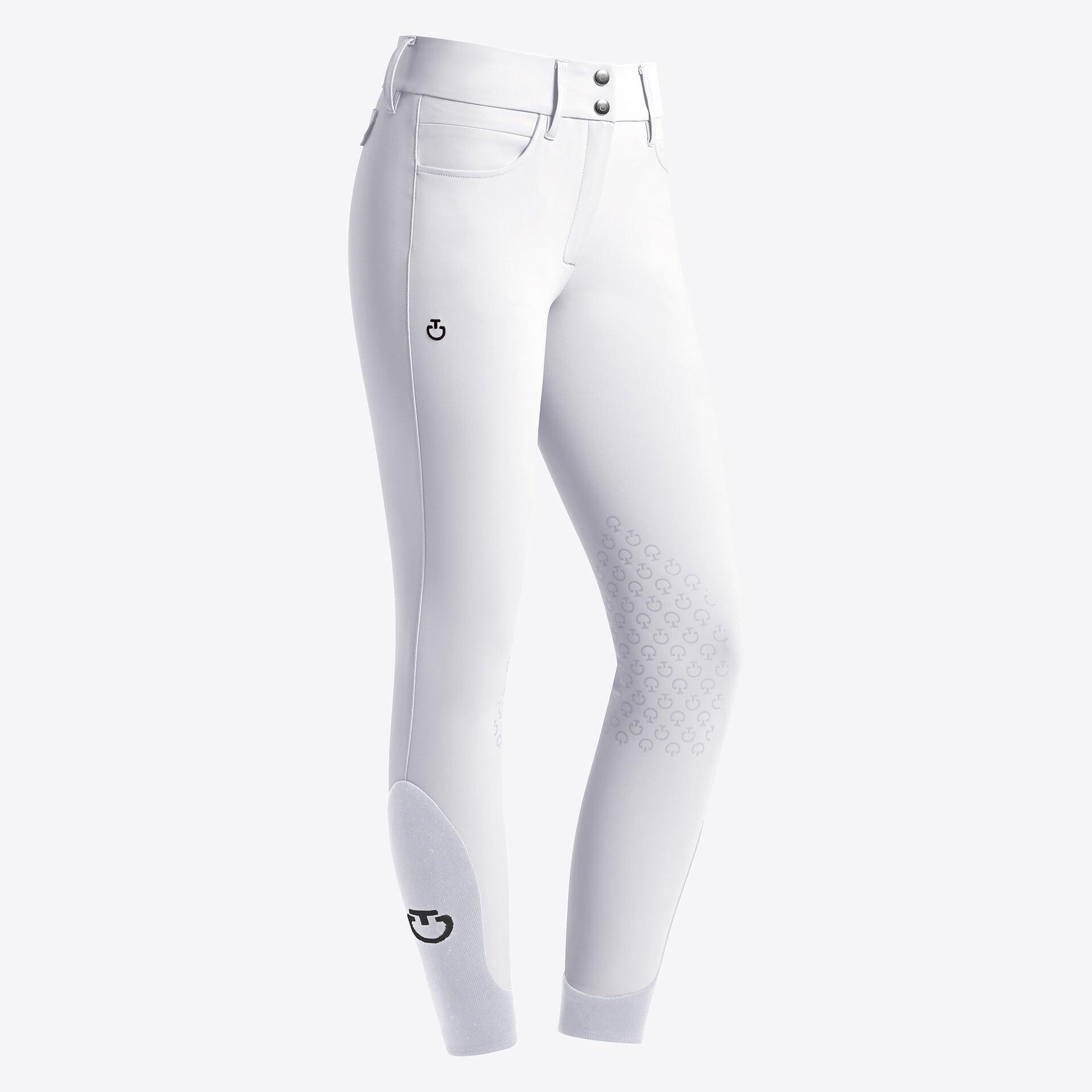 Cavalleria Toscana American Breeches W/back Pocket Dames Wit - 3/6